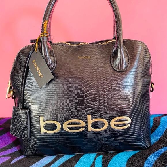 NWT Black BEBE Bag - Picture 2 of 12